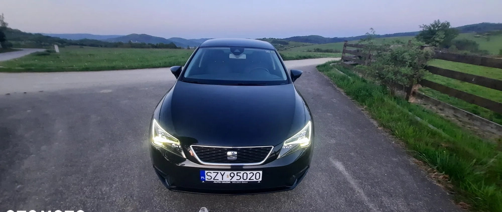 Seat Leon cena 44900 przebieg: 137750, rok produkcji 2014 z Żywiec małe 301